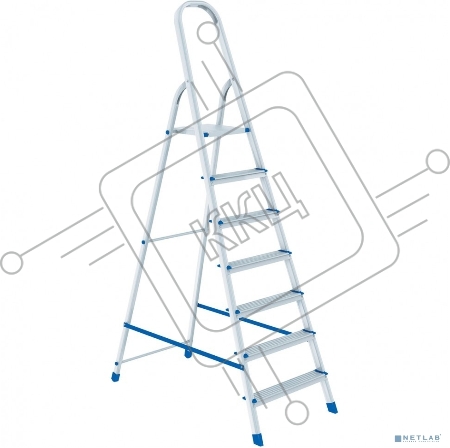 Стремянка СИБРТЕХ 97717  7 ступеней алюминиевая