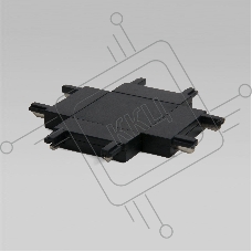 Flat Magnetic Четырёхсторонний соединитель для накладного шинопровода (чёрный) 85003/00