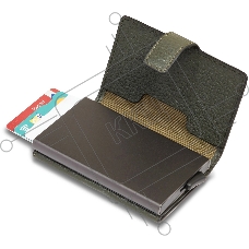 Чехол для кредитных карт Piquadro Modus Special PP5649MOSR/VEVE оливковый натур.кожа/алюм.