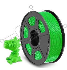 Филамент NVPRINT PETG Green для 3D печати диаметр 1.75мм  длина 330 метров  масса 1 кг