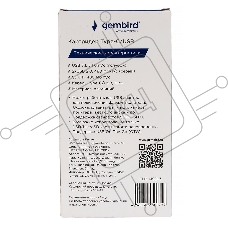 Картридер Type-C/USB-A (3.1) Gembird FD2-MSD-3, 5в1: 2xUSB2.0, USB3.1, SD/TF, кабель 10см, алюминий