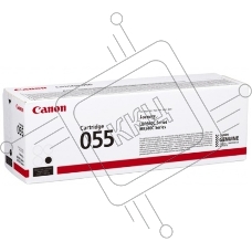 Картридж лазерный Canon 055 BK (3016C002) черный (2300 стр.) для Canon i-SENSYS серий MF740, LBP660