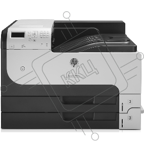 Принтер HP LaserJet Enterprise 700 M712dn, лазерный A3, 41 стр/мин, 1200x1200 dpi, 512 Мб, дуплекс, подача: 600 лист., вывод: 250 лист., Post Script, Ethernet, USB, ЖК-панель (замена Q7543A 5200, Q7545A 5200TN)