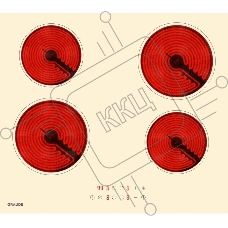 Электрическая варочная панель Graude EK 60.0 C, шт