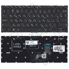 Клавиатура для ноутбука Dell Inspiron 11 3162 черная без рамки