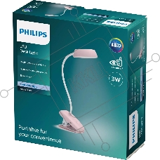 Настольная лампа Philips Donutclip DSK201 PT 3W 40K P USB 02