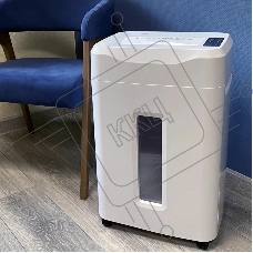 Шредер Office Kit S215N 3,9x38 белый (секр.P-4) фрагменты 22лист. 35лтр. скрепки скобы пл.карты CD