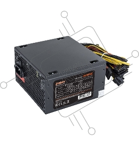 Блок питания 650W ExeGate 650NPXE(+PFC), ATX, PC, black, 12cm fan, 24+(4+4)p, (6+2)p PCI-E, 3*SATA + кабель 220V в комплекте