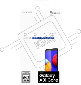 Защитное стекло для экрана Samsung araree by KDLAB для Samsung Galaxy A01 Core прозрачная 1шт. (GP-TTA013KDATR)