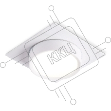 Светильник встраиваемый Ambrella light TN6737 WH белый IP44 GX53 110*110*57