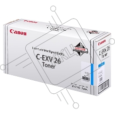 Картридж лазерный CANON C-EXV26 для iRC 1021i голубой (туба 6000стр)