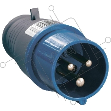 Вилка Iek PSR01-016-3 013 2Р+РЕ 16А 220В IP44 ИЭК