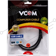 Кабель HDMI-19M --MicroHDMI-19M ver 2.0 1 м VCOM CG587-1M