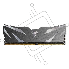 Оперативная память NETAC, DDR4, 16GB (1x16GB), 3200MHz, CL16, с радиатором, чёрный