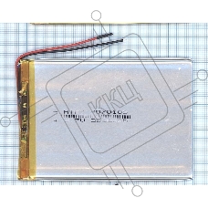 Аккумулятор Li-Pol (батарея) 3*70*105мм 2pin 3.7V/3500mAh