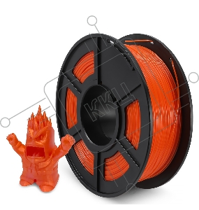Филамент NVPRINT PETG Orange для 3D печати диаметр 1.75мм  длина 330 метров  масса 1 кг