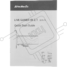 Карта видеозахвата Avermedia Live Ganer 4K GC575 внутренний PCI-E
