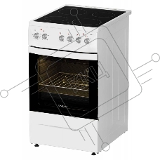 Плита электрическая Darina 1D5 EC 241 614 W белый/черный, конфорок 4 шт, духовка 50 л, 50 см x 85 см x 60 см