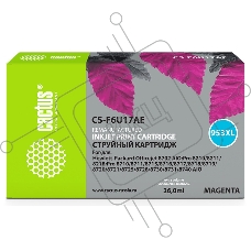 Картридж струйный Cactus CS-F6U17AE (953XL) пурпурный (26 мл) для HP OJ Pro 7740/8210/8218/8710/8715