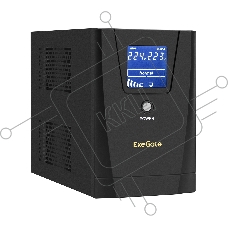 Источник бесперебойного питания ExeGate EX292803RUS SpecialPro Smart LLB-1600.LCD.AVR.2SH.3C13 <1600VA/950W, LCD, AVR, 2*Schuko+3*C13, съемн.кабель, металлический корпус, Black>