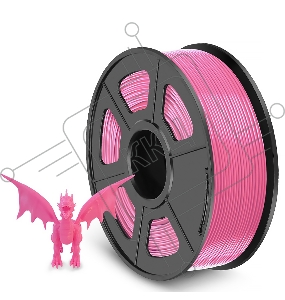 Филамент NVPRINT PETG Pink для 3D печати диаметр 1.75мм  длина 330 метров  масса 1 кг