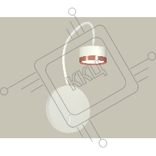 Светильник Ambrella light XB9595153 SWH/PPG белый песок/золото розовое полированное GX53 (C9595, N8126)