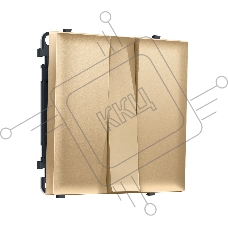 Комплект механизма 3-кл выключателя SIGMA Золото Мягкое касание 10A-250V QUANT PRO (SP8850, PR133)