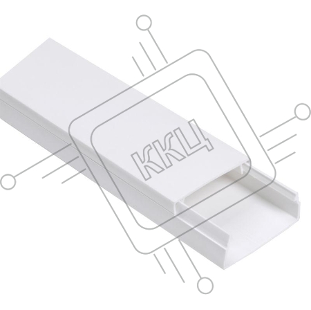 Кабель-канал 40х25 L2000 пластик ECOLINE ИЭК CKK11-040-025-1-K01