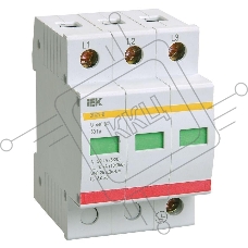 Ограничитель перенапряжения ОПС1-C 3P ИЭК MOP20-3-C