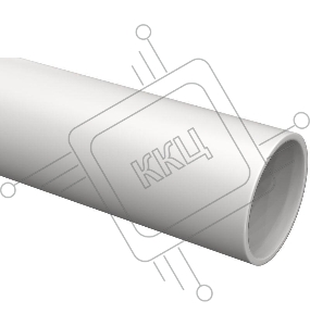 Труба ПВХ жесткая D.20 мм/d= 18,2мм (3 м) IEK (CTR10-020-K41-093I)