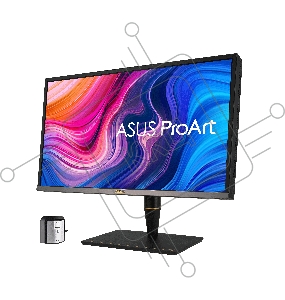 Монитор 27" ASUS ProArt PA27UCX-K IPS 3840x2160, 60 Гц, 4 мс, 16:9, 1000 кд/м2, 2хHDMI, 1хDP 1.2, USB-C, черный