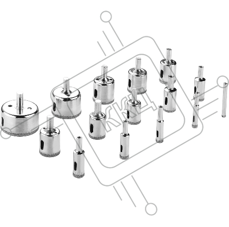 Набор коронок Deko DHS01 (065-0541) для дрелей