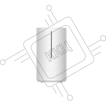 Увлажнитель воздуха Xiaomi Mi BHR6026EU Smart Humidifier 2 28 Вт, объем 4.5 л, 350 мл/ч, ультразвуковой, ароматизация