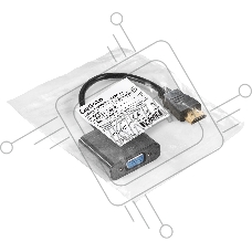 Кабель-переходник HDMI-VGA ExeGate EX-HDMIM-VGAF-0.2 (19M/15F, 0,2м) Кабель-переходник HDMI-VGA ExeGate EX-HDMIM-VGAF-0.2 (19M/15F, 0,2м)