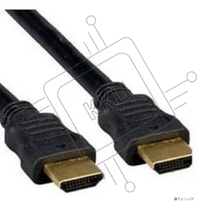 Кабель HDMI Cablexpert CC-HDMI490-15, 19M/19M, v2.0, медь, позол.разъемы, экран, плоский кабель, 1м, черный, пакет