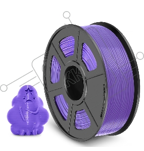 Филамент NVPRINT PETG Purple для 3D печати диаметр 1.75мм  длина 330 метров  масса 1 кг