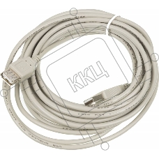 Кабель-удлинитель USB2.0 USB A (m)/USB A (f) 5м