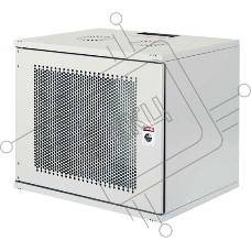 Шкаф коммутационный Lande NetBox Soho (LN-SH09U5440-LG-F0-3) настенный 9U 540x400мм пер.дв.перфор. задн.дв.стал.лист несъемн.бок.пан. направл.под закл.гайки 80кг серый 11.7кг IP20 сталь