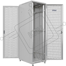 Шкаф серверный NTSS Премиум (NTSS-R42U6080PD/PD) напольный 42U 600x800мм пер.дв.перфор. задн.дв.перфор. 900кг серый IP20 сталь