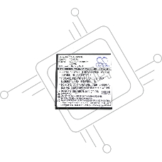 Аккумулятор CameronSino CS-AVS451SL Zera S для Highscreen Zera S  3.7V / 1450mAh / 5.37Wh