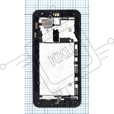 Дисплей для Asus ZenFone 2 Laser ZE551KL черный с рамкой