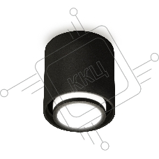 Светильник Ambrella Light XS7723015 SBK/FR черный песок/белый матовый MR16 GU5.3 (C7723, N7165)