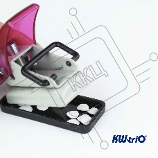 Дырокол Kw-Trio mini 92A0, до 6 листов, металл/пластик ассорти, отверстий: 1