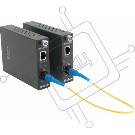Сетевое оборудование D-Link ( DMC-1910R/A9A) Конвертер 1G UTP в 1G SM Single Fiber (15km, 1xSC), ресивер