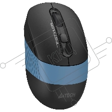 Мышь беспроводная A4TECH FB10C черный/синий, 2000 dpi, Bluetooth / USB, Bluetooth / радиоканал, кнопки - 4