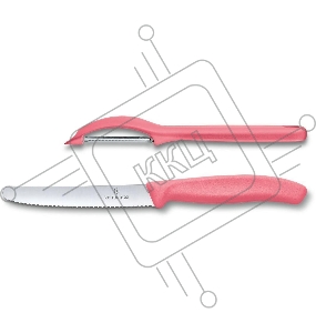 Набор ножей кухон. Victorinox Swiss Classic (6.7116.21L12) компл.:1шт овощеч. красный карт.коробка