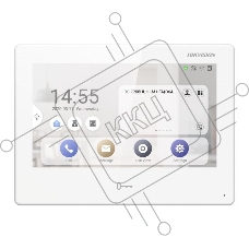 Видеодомофон Hikvision DS-KH9310-WTE1(B) белый