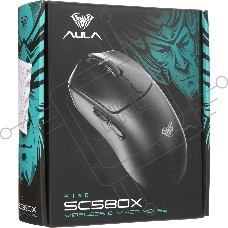 Беспроводная игровая мышь AULA SC580X Чёрный
