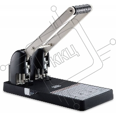 Дырокол Kw-Trio Heavy Duty 952 макс.:150лист. металл/пластик черный отв.:2 с линейкой