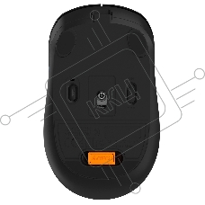 Мышь беспроводная A4Tech Fstyler FB10C черный/синий, 2000 dpi, радиоканал, Bluetooth, USB, кнопки - 4
